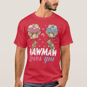 Camiseta Ursos Rosa Ou Azul Mawmaw Te Ama A Revelação De Gê