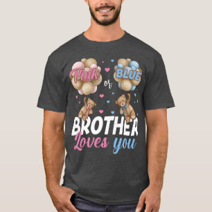 Camiseta Ursos Rosa Ou Irmão Azul Te Ama A Revelação De Gên