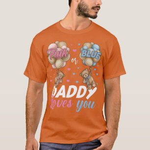 Camiseta Ursos Rosa Ou Pai Azul Te Ama A Revelação De Gêner