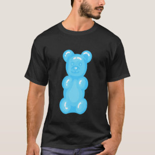 Camiseta Ursos Ursos Ursos Azuis Luz