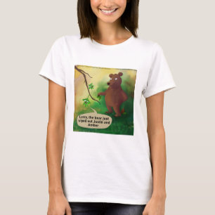 Camiseta Ursos Vão Para As Florestas Divertido Rick London