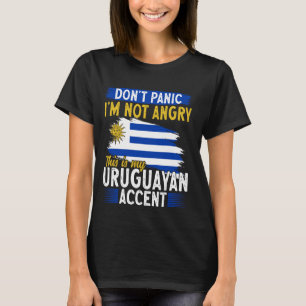 Camiseta Uruguai, Este É Meu Sotaque uruguaio Bandeira Urug