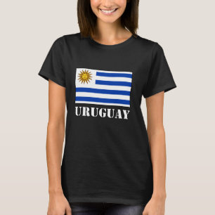 Camiseta Uruguai Sinalizador uruguaio Raízes uruguaias P Ur