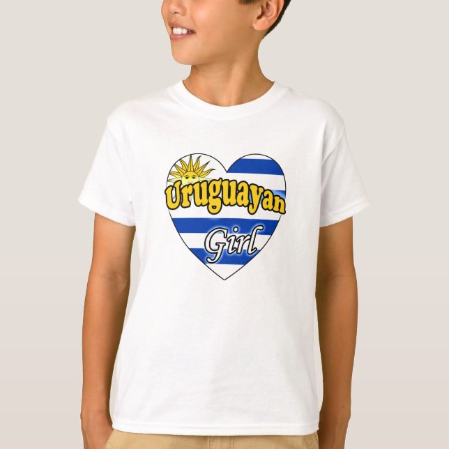 Camiseta Uruguayan Girl (Frente)