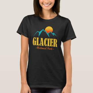 Camiseta US Adventure Vintage Glacier National Park Souveni