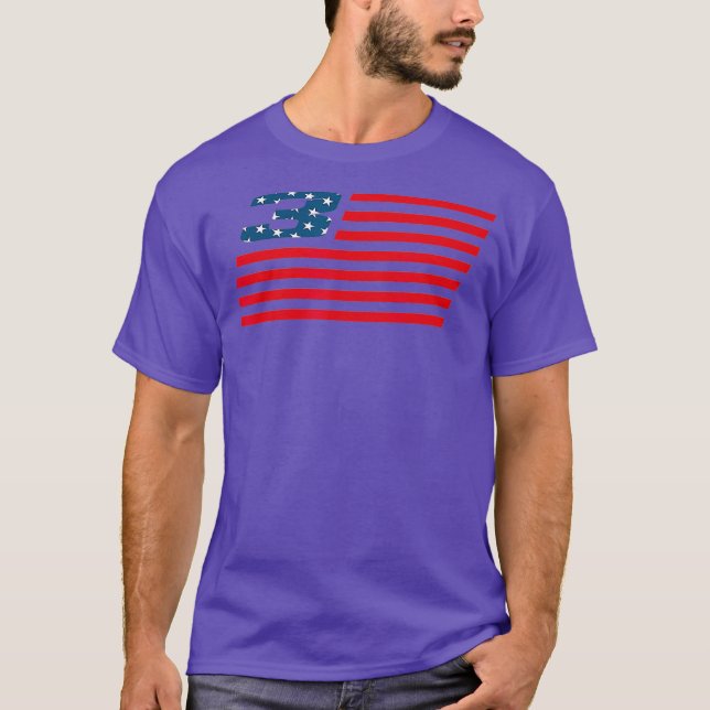 Camiseta US American Flag E3 Motocross Supercross (Frente)