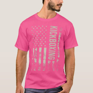 Camiseta Us American Flag Kickboxing
