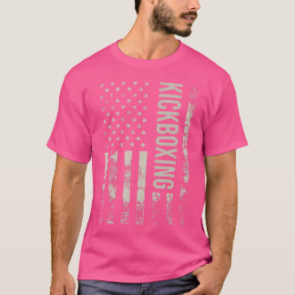 Camiseta Us American Flag Kickboxing
