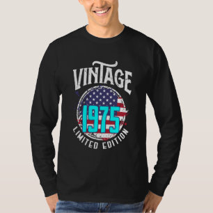 Camiseta US American Flag Limited Edition Vintage 1975