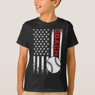 Camiseta US American Flag Sell Coach Patriótico 4 De Julho