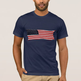 Camiseta US AMERICAN US FLAG Series