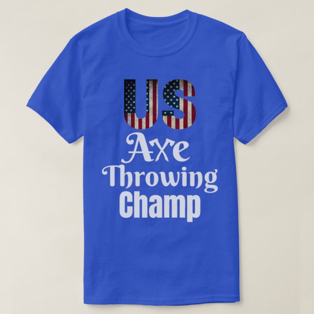Camiseta US Ax Thing Champ (Frente do Design)