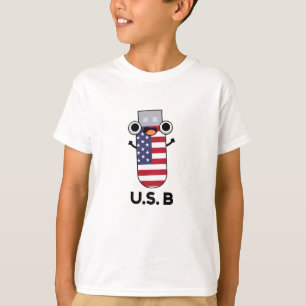 Camiseta US B Engraçado Estados Unidos