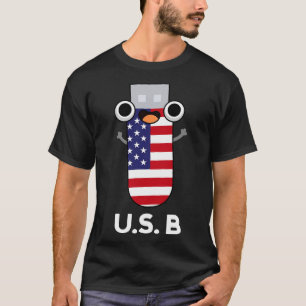 Camiseta US B Engraçado Estados Unidos