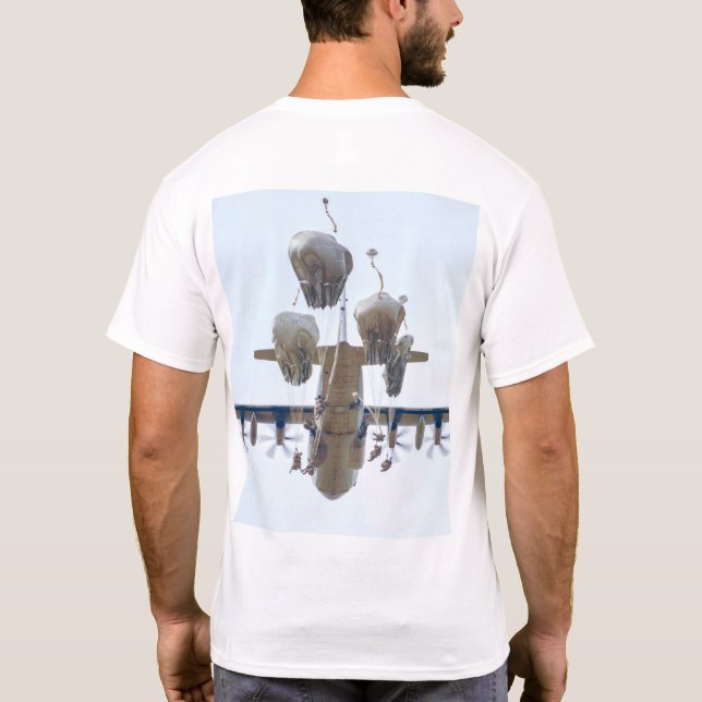 Camiseta US COMBAT SQUAD - US Paratrooper (Verso)
