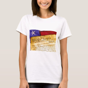 Camiseta US Constitution and American Flag