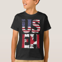 US EH American Canadian Funny Memote Cotação