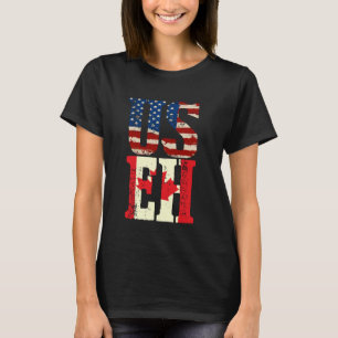 Camiseta US EH Funny Canada Flag Canadian Memo Quo