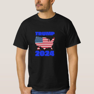 Camiseta US Election 2024 Trump Republican Supporter