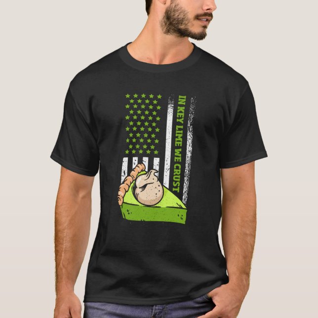 Camiseta Us Flag In Key Lime We Crust (Frente)