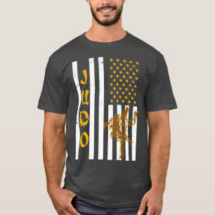 Camiseta US Flag Judo