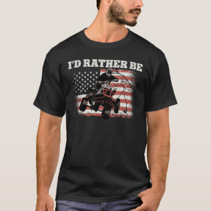 Camiseta US Flag Quad ATV I preferencialmente 1