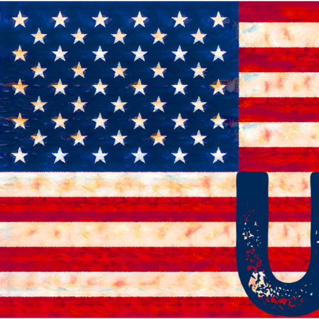 Camiseta US Flag USA 4 de julho (Criador carregado)