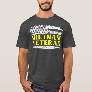 Camiseta US Flag Vietnam Veteran