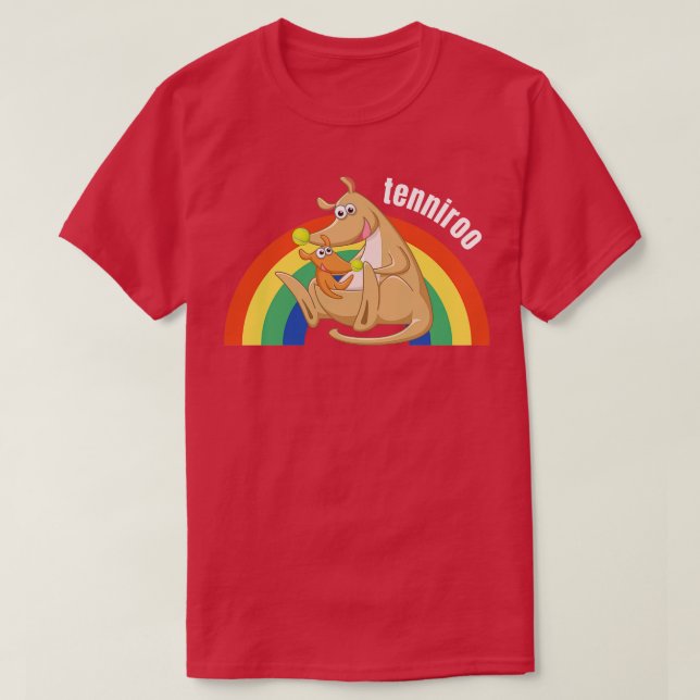 Camiseta US Open Kangaroo Tenniroo Tênis 1 (Frente do Design)