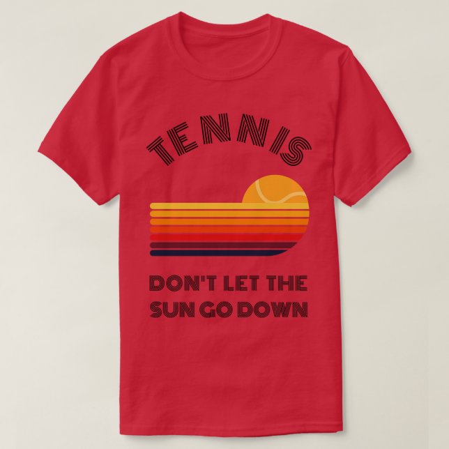 Camiseta US Open Não Deixe o Sol descer (Frente do Design)