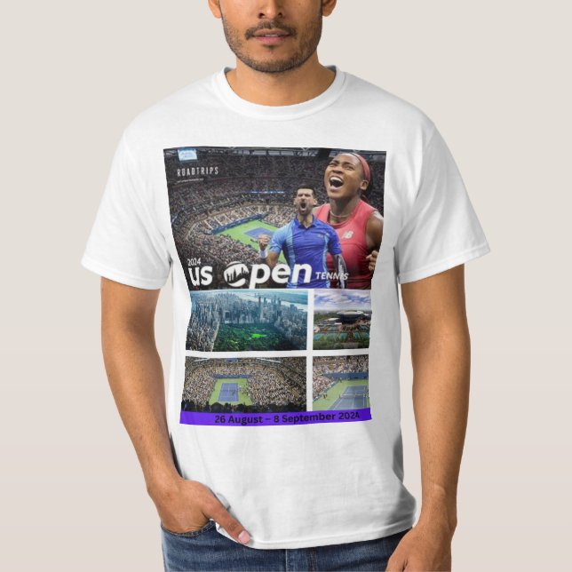 CAMISETA US OPEN TÊNIS -2024 (Frente)