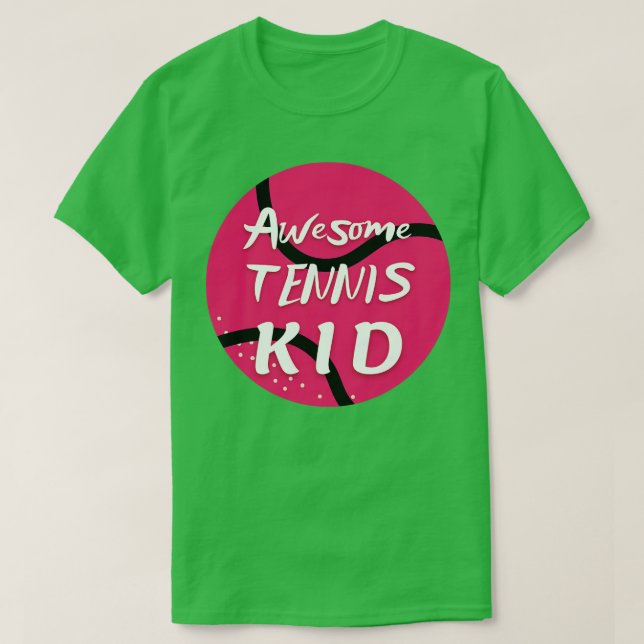 Camiseta US OpenTennis Kid Ball (Frente do Design)