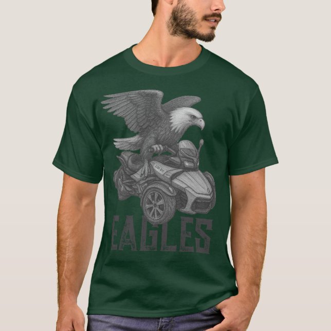 Camiseta US Spyder Ryders - Águias Spyder (Frente)