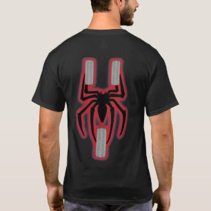 Camiseta US Spyder Ryders - Brilho Vermelho