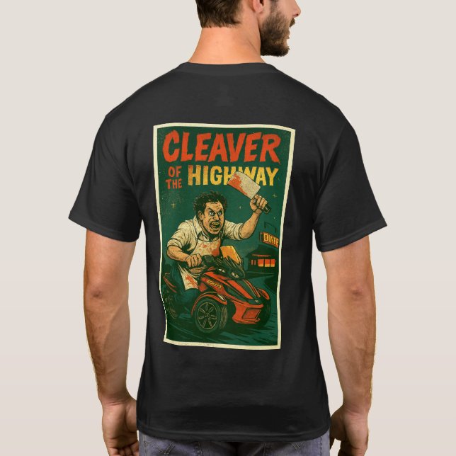 Camiseta  US Spyder Ryders - Cleaver Of The Highway (Verso)