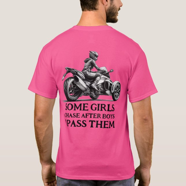 Camiseta US Spyder Ryders - Eu os ultrapasso (Verso)