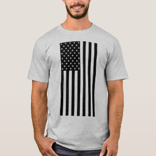 Camiseta US Spyder Ryders - EUA Flag bw vertical fronte