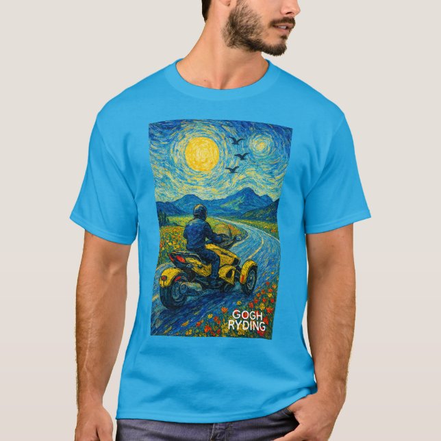 Camiseta US Spyder Ryders - Gogh Ryde 01 (Frente)
