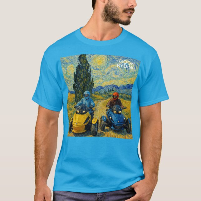Camiseta US Spyder Ryders - Gogh Ryde 05 (Frente)