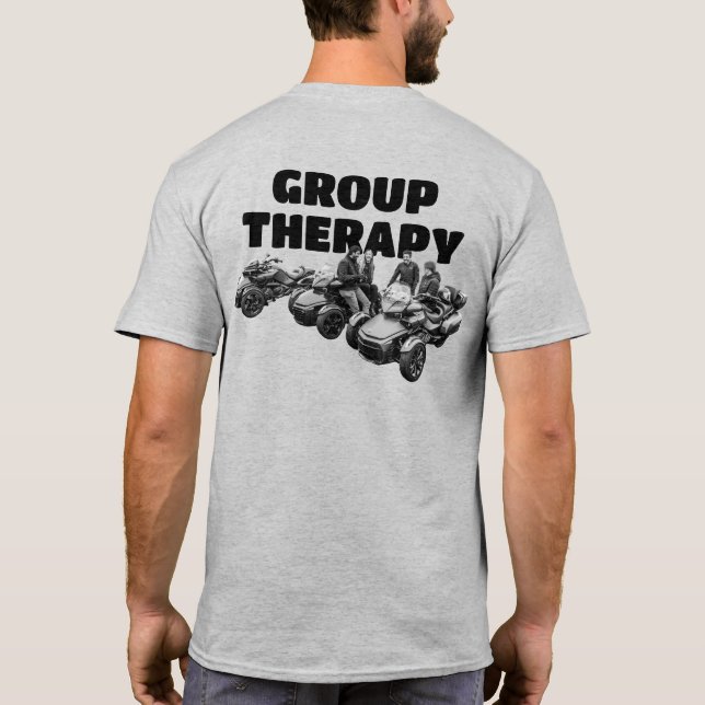 Camiseta US Spyder Ryders - Group Therapy (Verso)