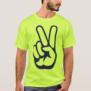 Camiseta US Spyder Ryders - Mão Sinal de Paz Trans