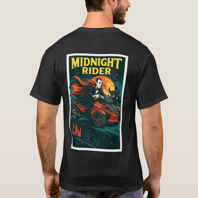 Camiseta US Spyder Ryders - Midnight Rider (Verso)