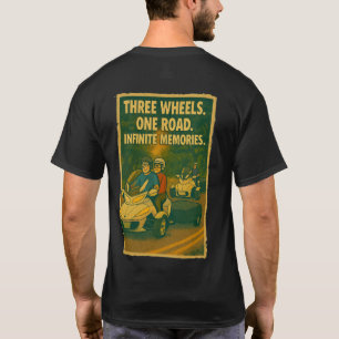 Camiseta US Spyder Ryders - Postcard Wheels Road Memories