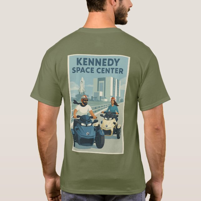 Camiseta US Spyder Ryders - Poster Ride KSC (Verso)
