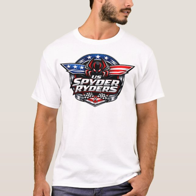 Camiseta US Spyder Ryders - RWB (Frente)