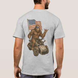 Camiseta US Spyder Ryders - Spyder BigFoot Bandeira 2S