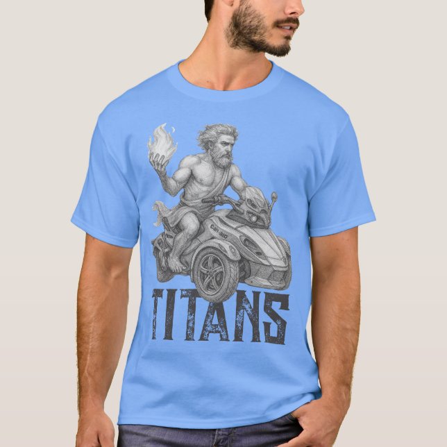 Camiseta US Spyder Ryders - Spyder Titãs (Frente)
