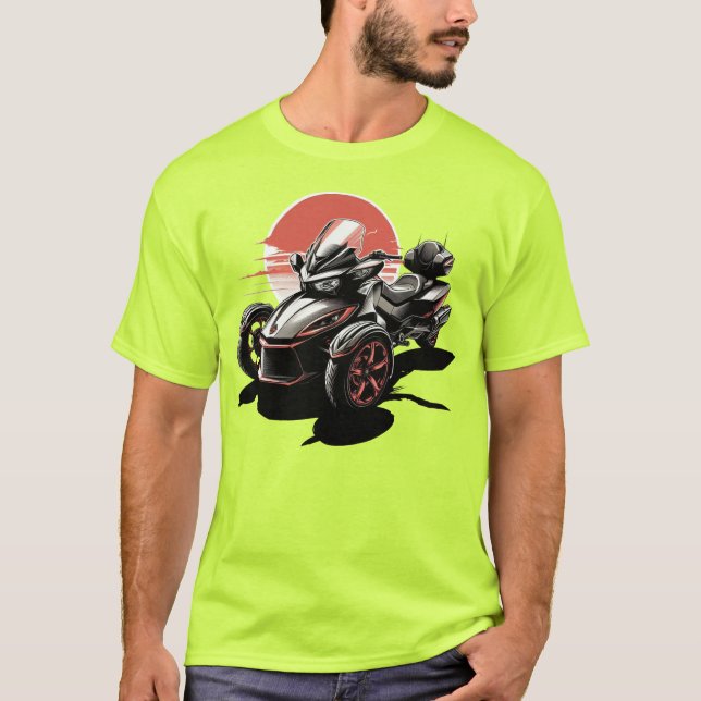 Camiseta US Spyder Ryders - Sun & Shadows (Frente)