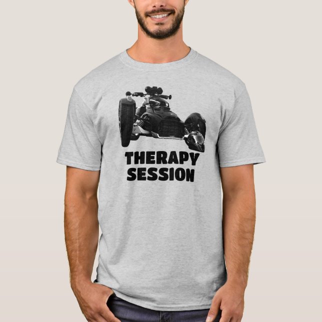 Camiseta US Spyder Ryders - Therapy/Group Therapy (Frente)