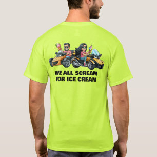 Camiseta US Spyder Ryders - Todos Gritamos Pelo Sorvete